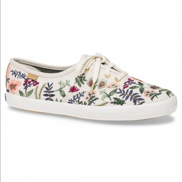 Keds Shoes - TODAY ONLY!Embroidered Keds and Rifle PaperCo